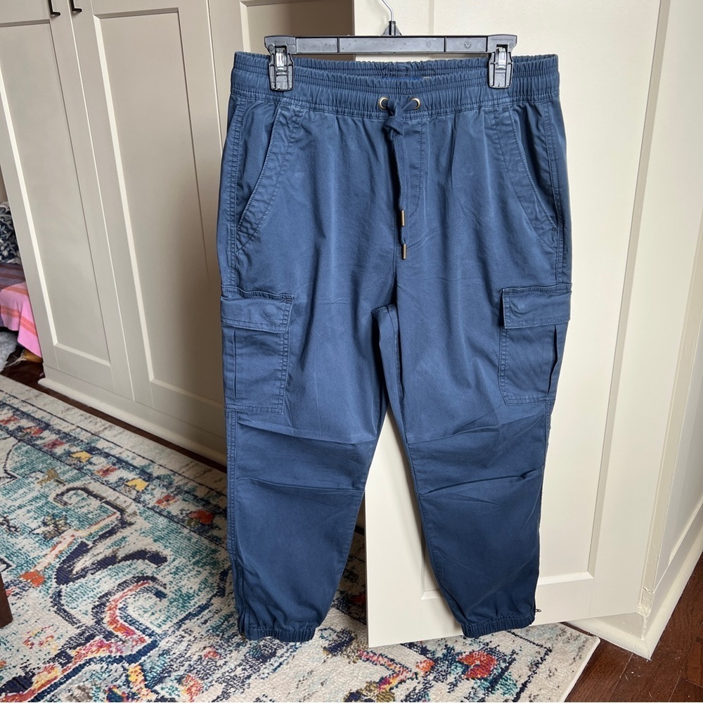 Polo Ralph Lauren Women's Chino Cargo Jogger Pants in Navy Blue medium